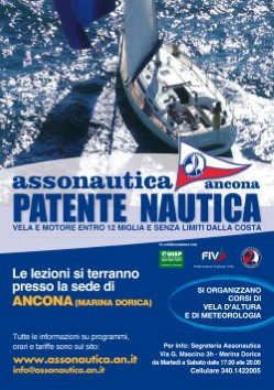 Patente nautica e scuola di vela > Corso ONLINE integrazione da entro 12  miglia a senza limiti dalla costa